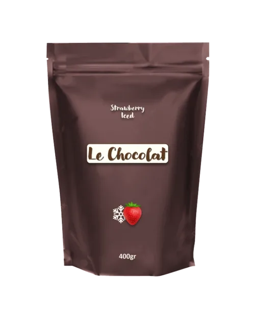 Σοκολάτα με φράουλα Iced – Κρύα Σοκολάτα- Chocolate with Strawberry